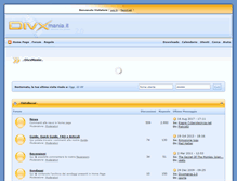 Tablet Screenshot of forum.divxmania.it
